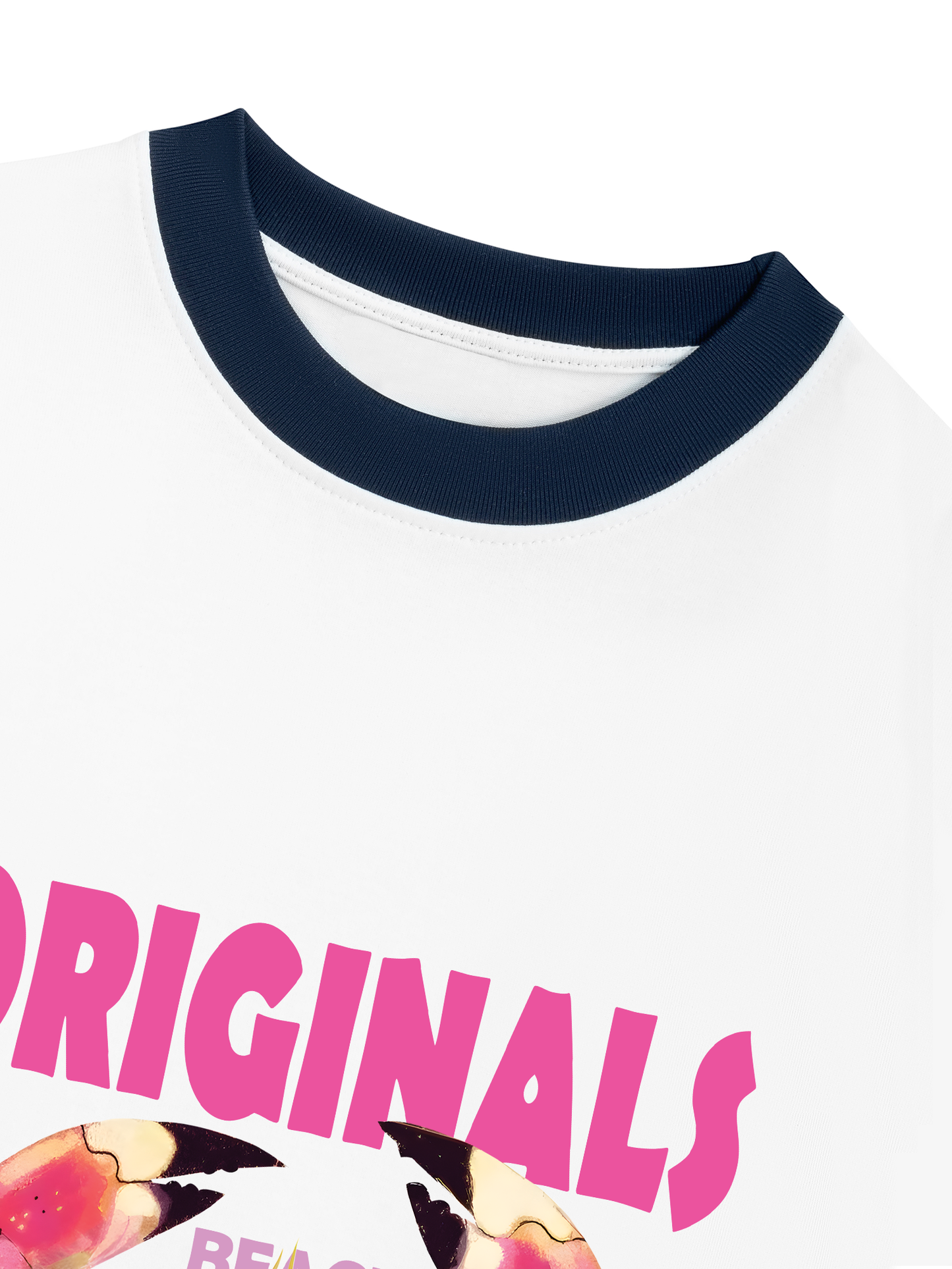 Áo Thun Ringer Relaxed Fit Summer Vibes Originals Beach
