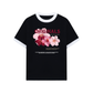 Áo Thun Ringer Relaxed Fit Summer Vibes Pink Floral