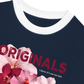 Áo Thun Ringer Relaxed Fit Summer Vibes Pink Floral