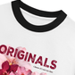 Áo Thun Ringer Relaxed Fit Summer Vibes Pink Floral