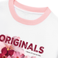 Áo Thun Ringer Relaxed Fit Summer Vibes Pink Floral