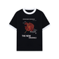 Áo Thun Ringer Relaxed Fit Summer Vibes Red LOve