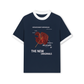 Áo Thun Ringer Relaxed Fit Summer Vibes Red LOve
