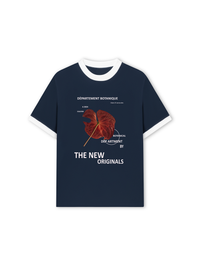 Áo Thun Ringer Relaxed Fit Summer Vibes Red LOve