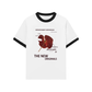 Áo Thun Ringer Relaxed Fit Summer Vibes Red LOve