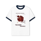 Áo Thun Ringer Relaxed Fit Summer Vibes Red LOve