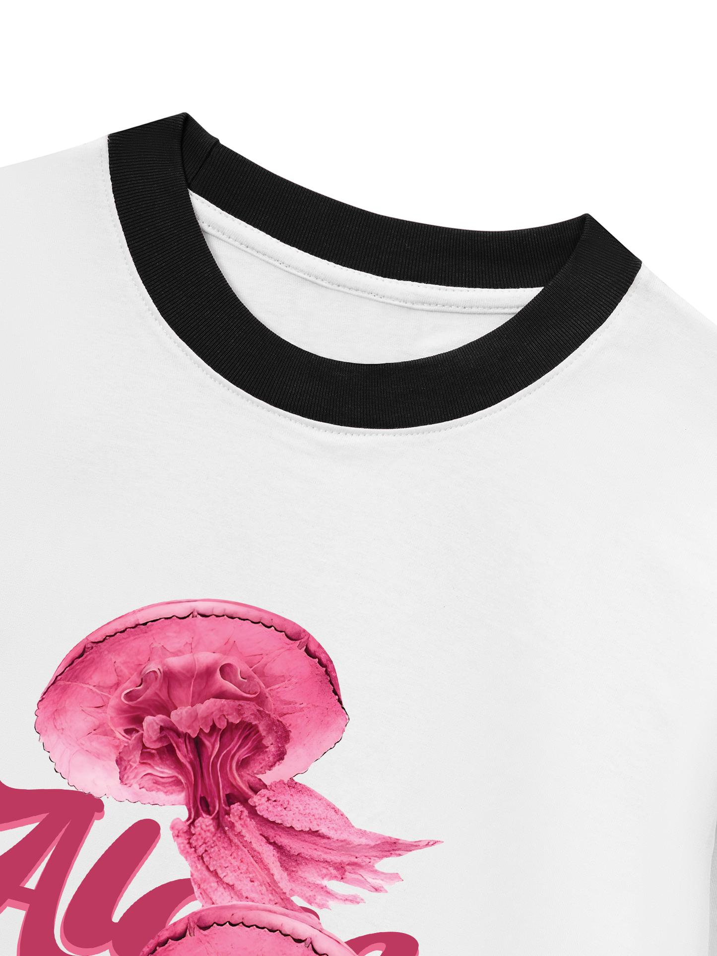 Áo Thun Ringer Relaxed Fit Summer Vibes Aloha