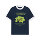 Áo Thun Ringer Relaxed Fit Summer Vibes Green Flower
