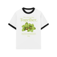 Áo Thun Ringer Relaxed Fit Summer Vibes Green Flower