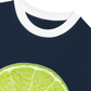 Áo Thun Ringer Relaxed Fit Summer Vibes Lemon
