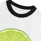 Áo Thun Ringer Relaxed Fit Summer Vibes Lemon