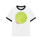 Áo Thun Ringer Relaxed Fit Summer Vibes Lemon