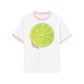 Áo Thun Ringer Relaxed Fit Summer Vibes Lemon