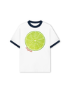 Áo Thun Ringer Relaxed Fit Summer Vibes Lemon