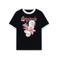 Áo Thun Ringer Relaxed Fit Summer Vibes Pink Girl Beachy