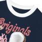 Áo Thun Ringer Relaxed Fit Summer Vibes Pink Girl Beachy