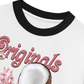 Áo Thun Ringer Relaxed Fit Summer Vibes Pink Girl Beachy