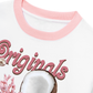 Áo Thun Ringer Relaxed Fit Summer Vibes Pink Girl Beachy