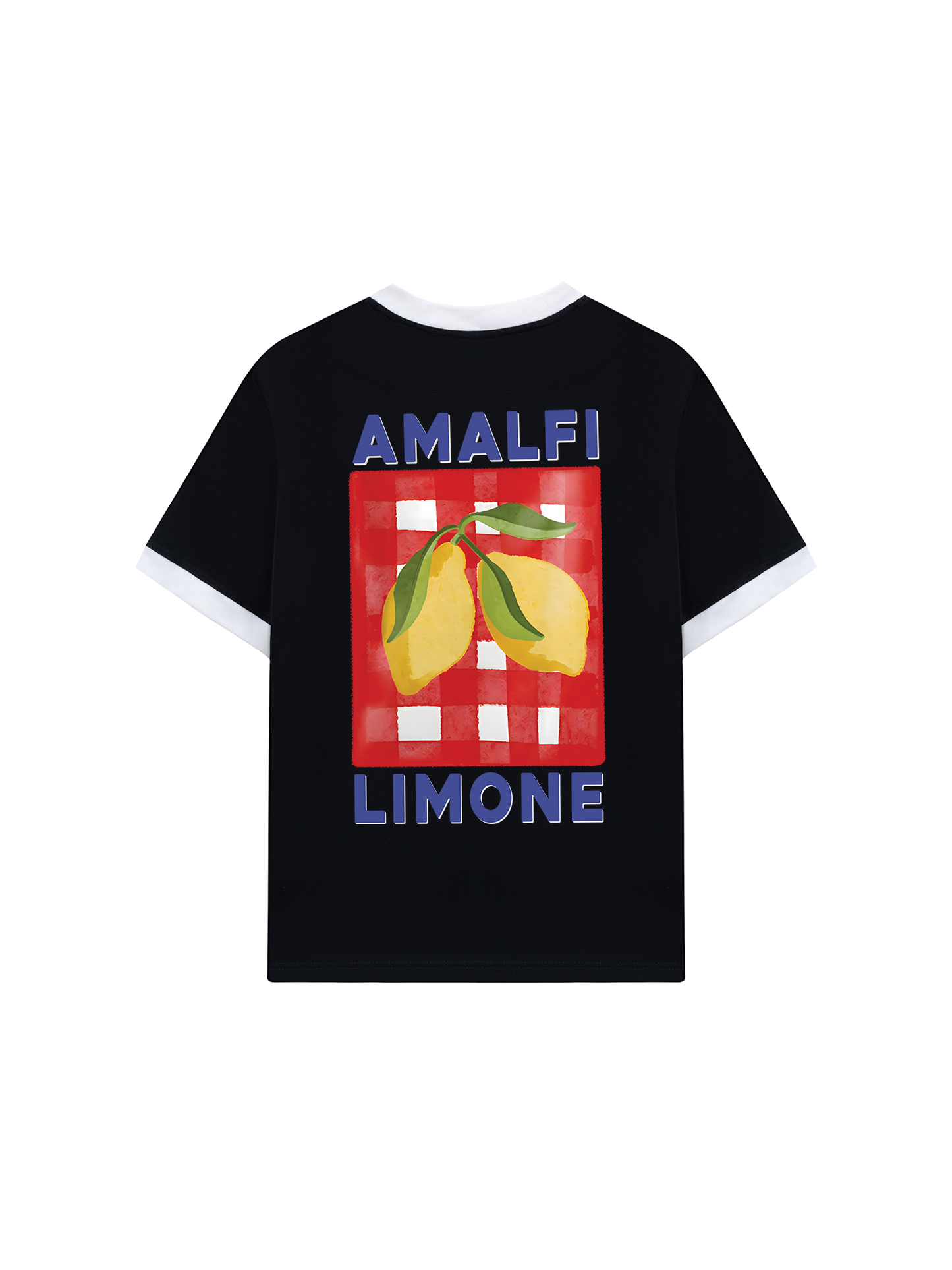 Áo Thun Ringer Relaxed Fit Summer Vibes Amalfi Limone