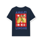 Áo Thun Ringer Relaxed Fit Summer Vibes Amalfi Limone
