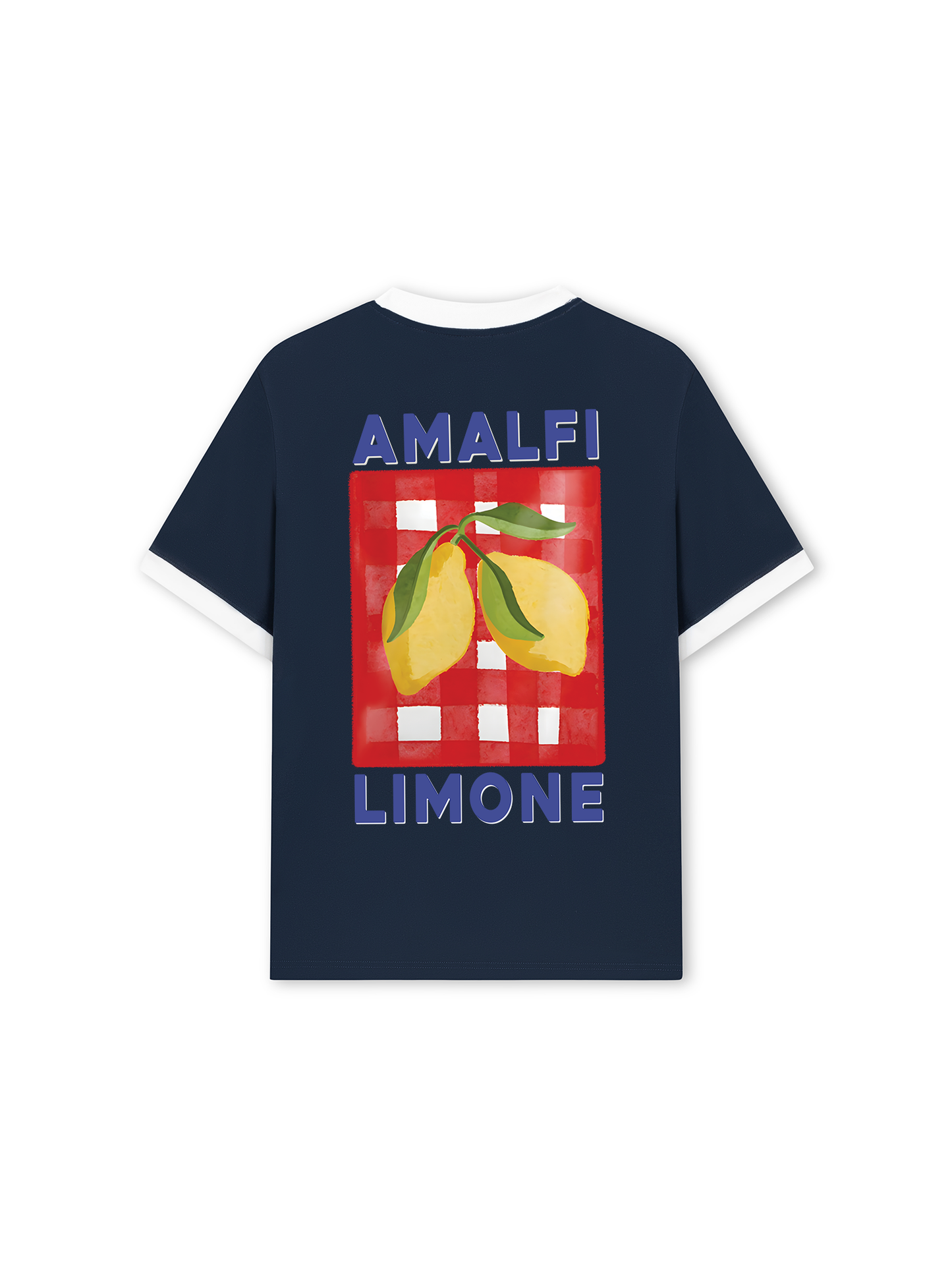 Áo Thun Ringer Relaxed Fit Summer Vibes Amalfi Limone