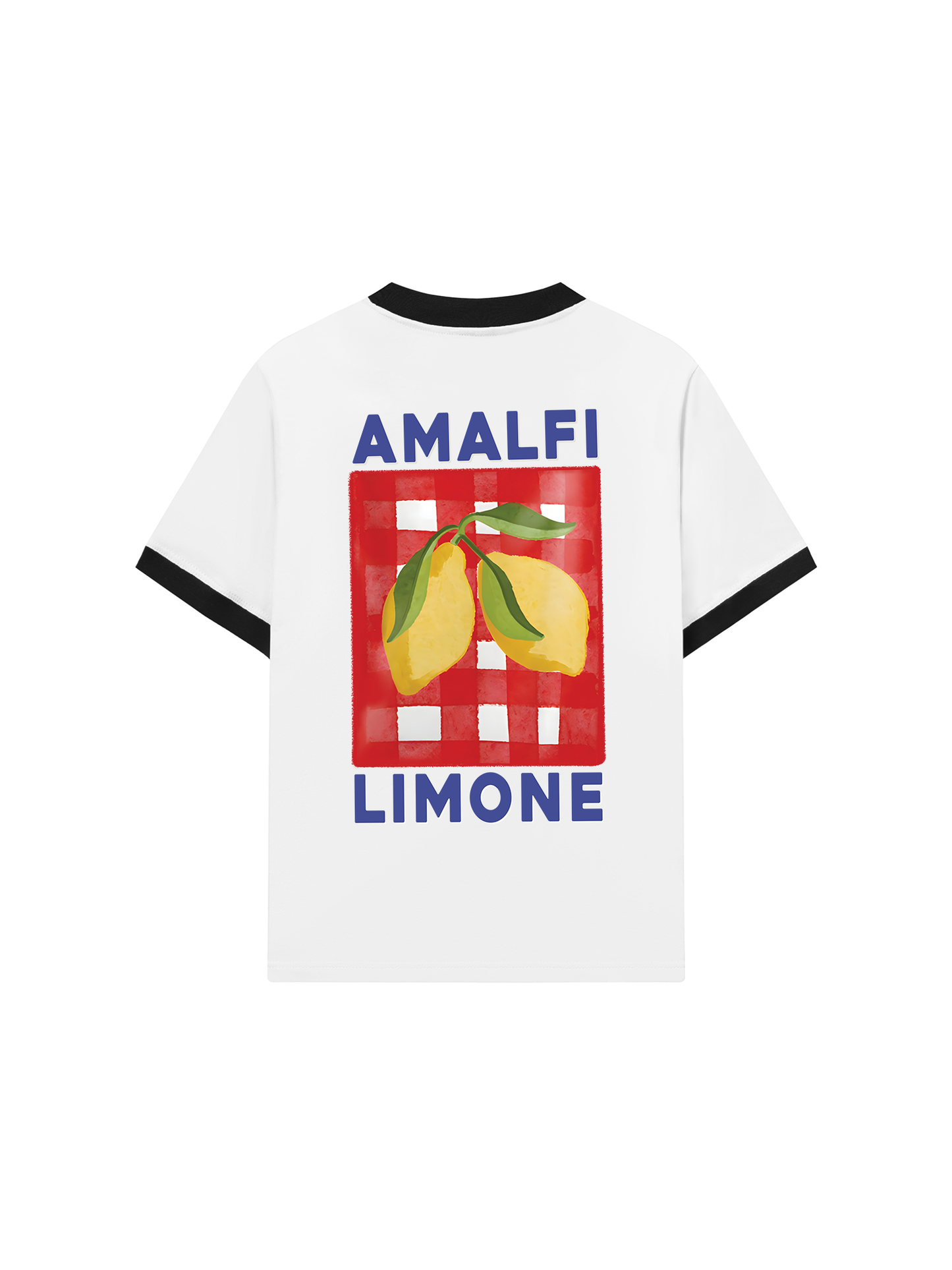Áo Thun Ringer Relaxed Fit Summer Vibes Amalfi Limone