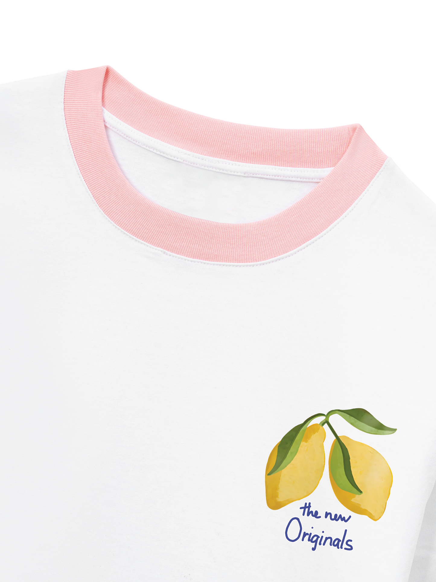 Áo Thun Ringer Relaxed Fit Summer Vibes Amalfi Limone