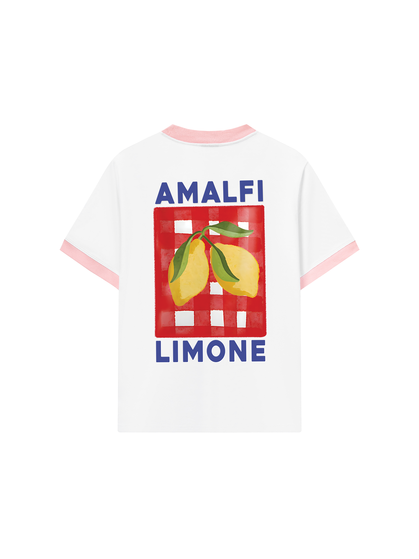 Áo Thun Ringer Relaxed Fit Summer Vibes Amalfi Limone
