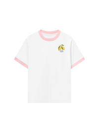 Áo Thun Ringer Relaxed Fit Summer Vibes Amalfi Limone