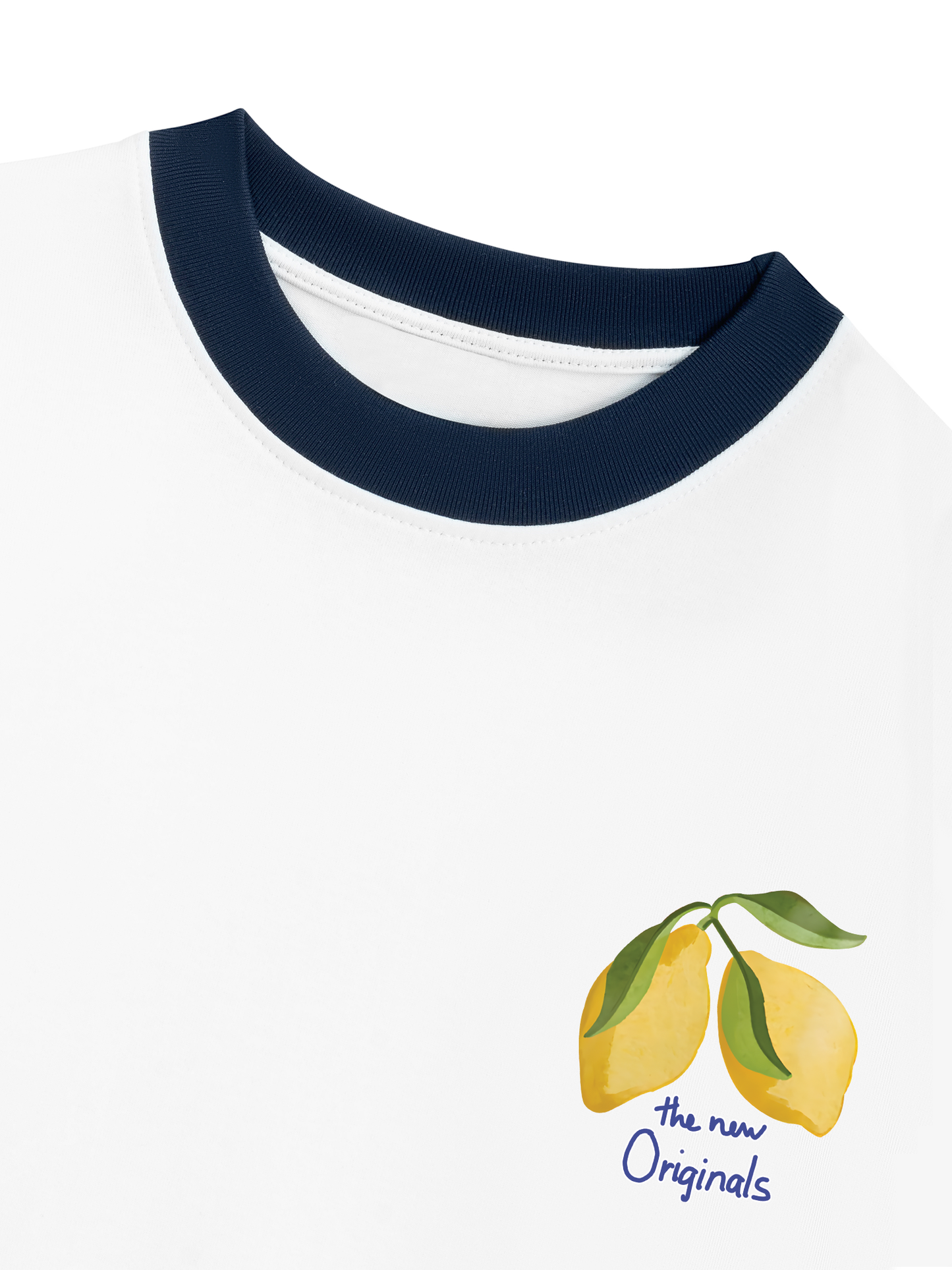 Áo Thun Ringer Relaxed Fit Summer Vibes Amalfi Limone