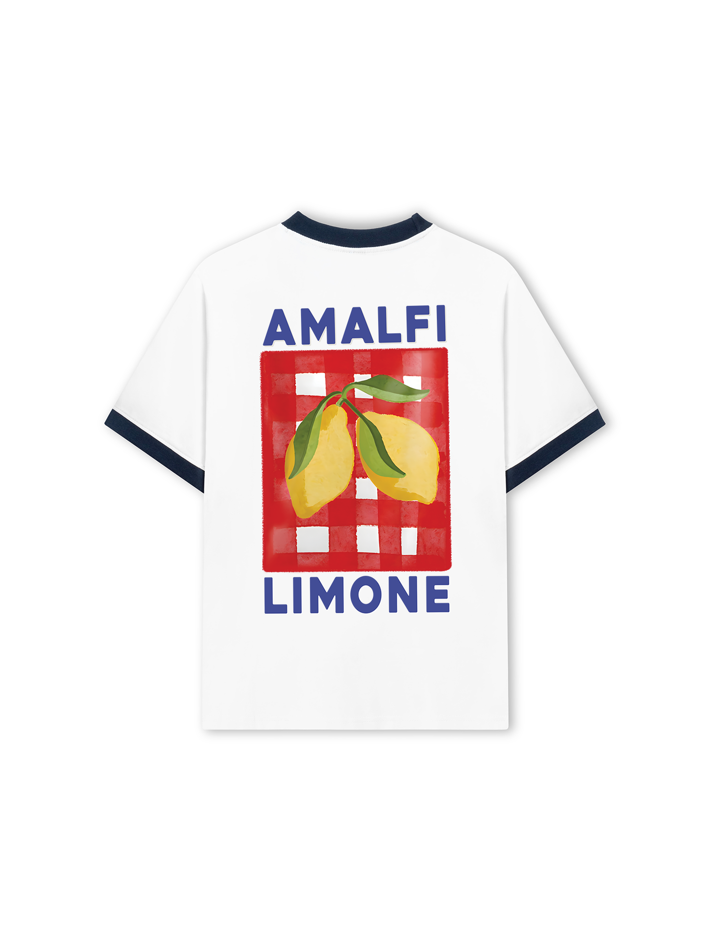 Áo Thun Ringer Relaxed Fit Summer Vibes Amalfi Limone
