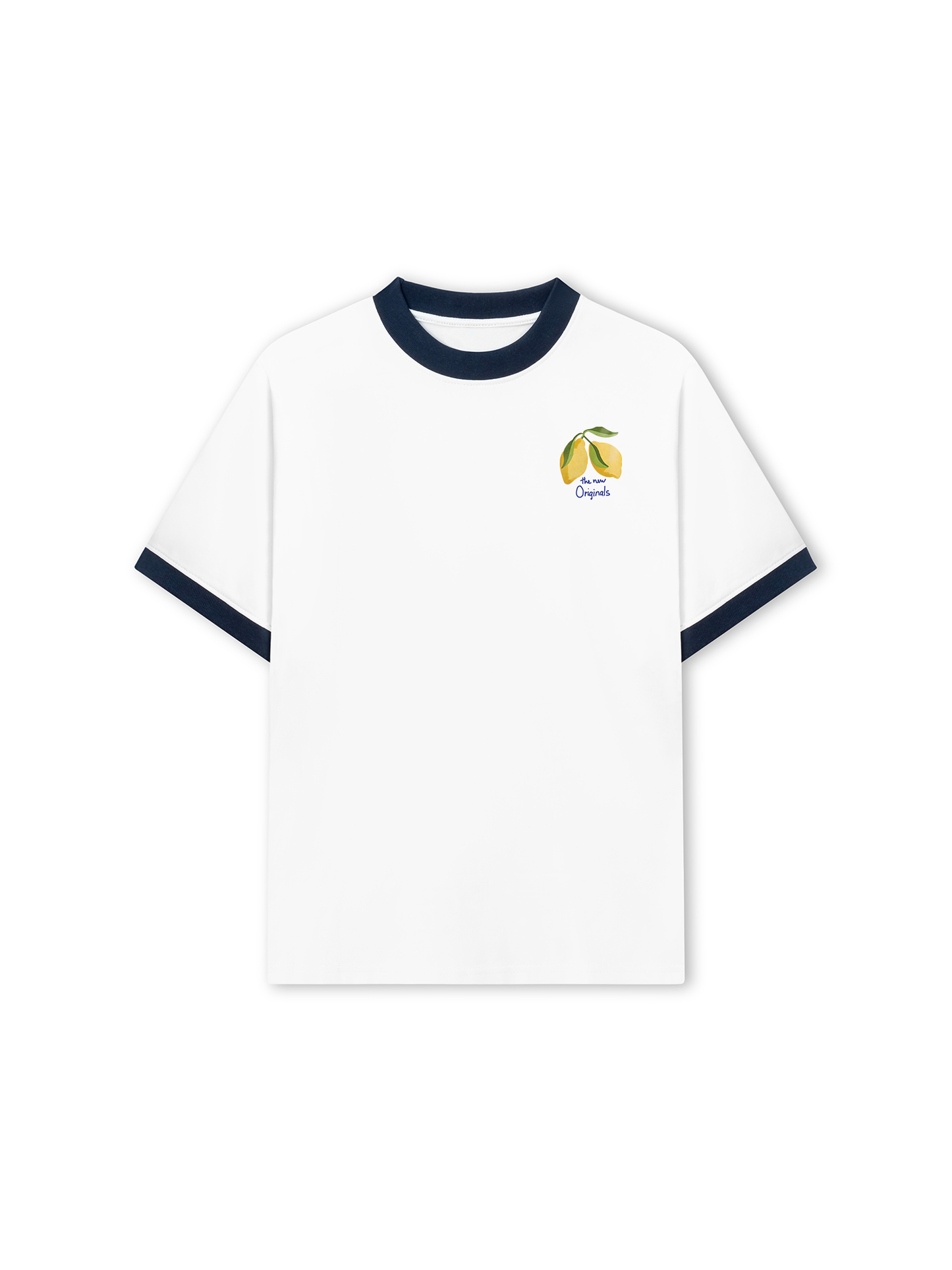 Áo Thun Ringer Relaxed Fit Summer Vibes Amalfi Limone