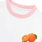 Áo Thun Ringer Relaxed Fit Summer Vibes Orranges Juice