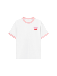 Áo Thun Ringer Relaxed Fit Summer Vibes Strawberry