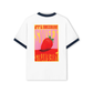 Áo Thun Ringer Relaxed Fit Summer Vibes Strawberry