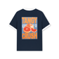 Áo Thun Ringer Relaxed Fit Summer Vibes Tangy Orange