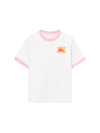 Áo Thun Ringer Relaxed Fit Summer Vibes Tangy Orange