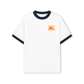Áo Thun Ringer Relaxed Fit Summer Vibes Tangy Orange