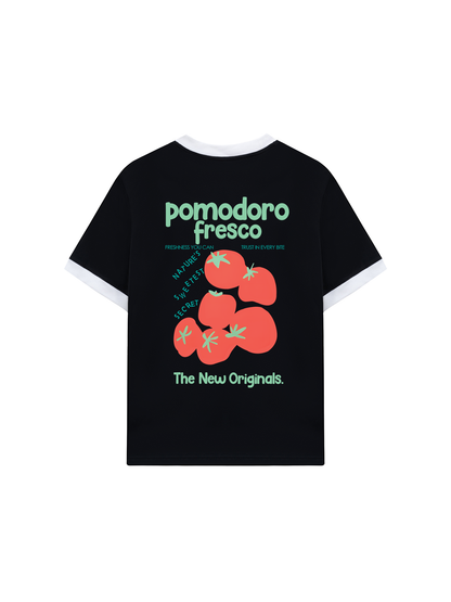 Áo Thun Ringer Relaxed Fit Summer Vibes Tomatos