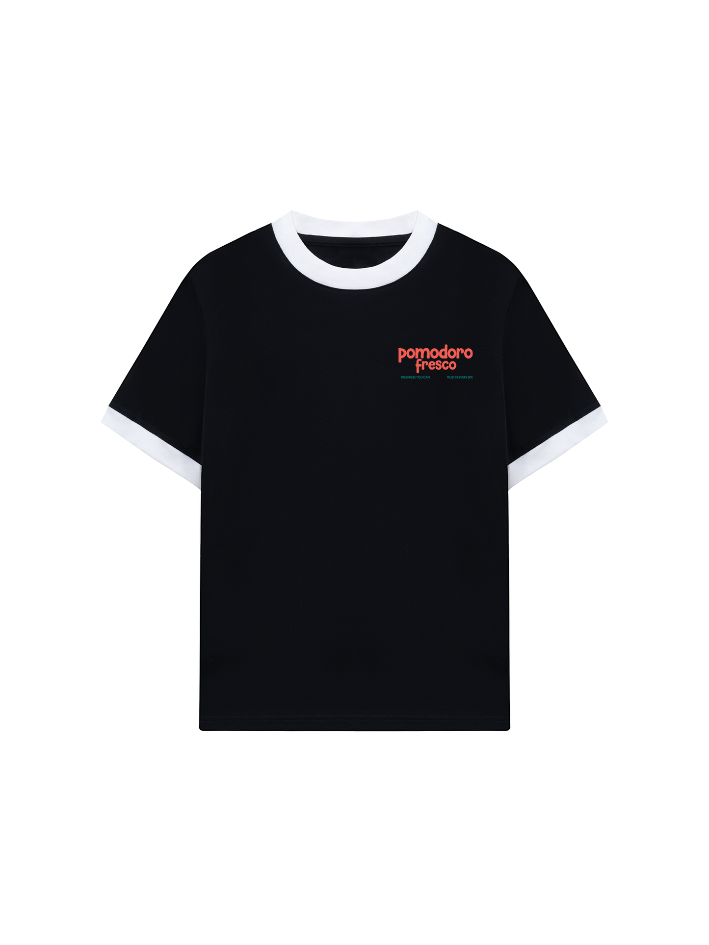 Áo Thun Ringer Relaxed Fit Summer Vibes Tomatos