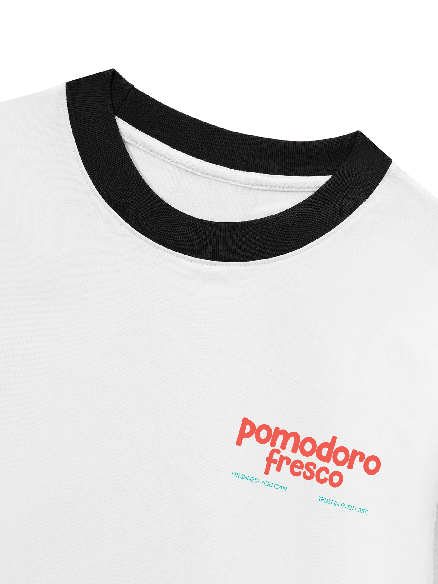 Áo Thun Ringer Relaxed Fit Summer Vibes Tomatos