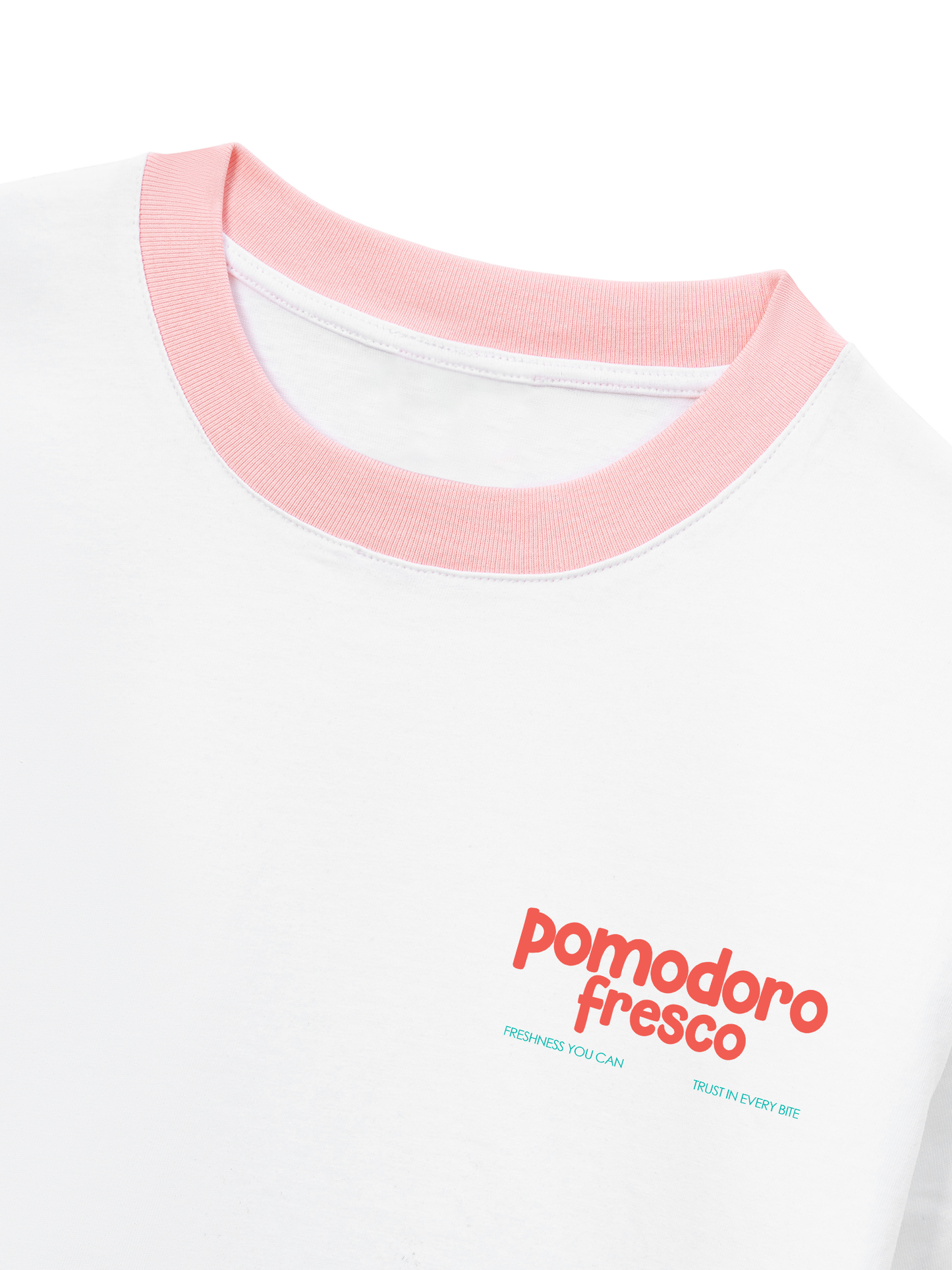 Áo Thun Ringer Relaxed Fit Summer Vibes Tomatos