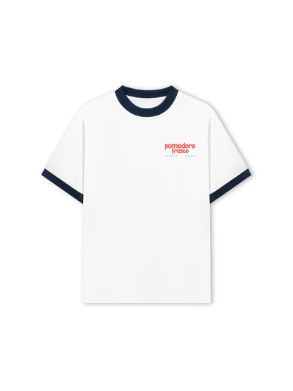 Áo Thun Ringer Relaxed Fit Summer Vibes Tomatos