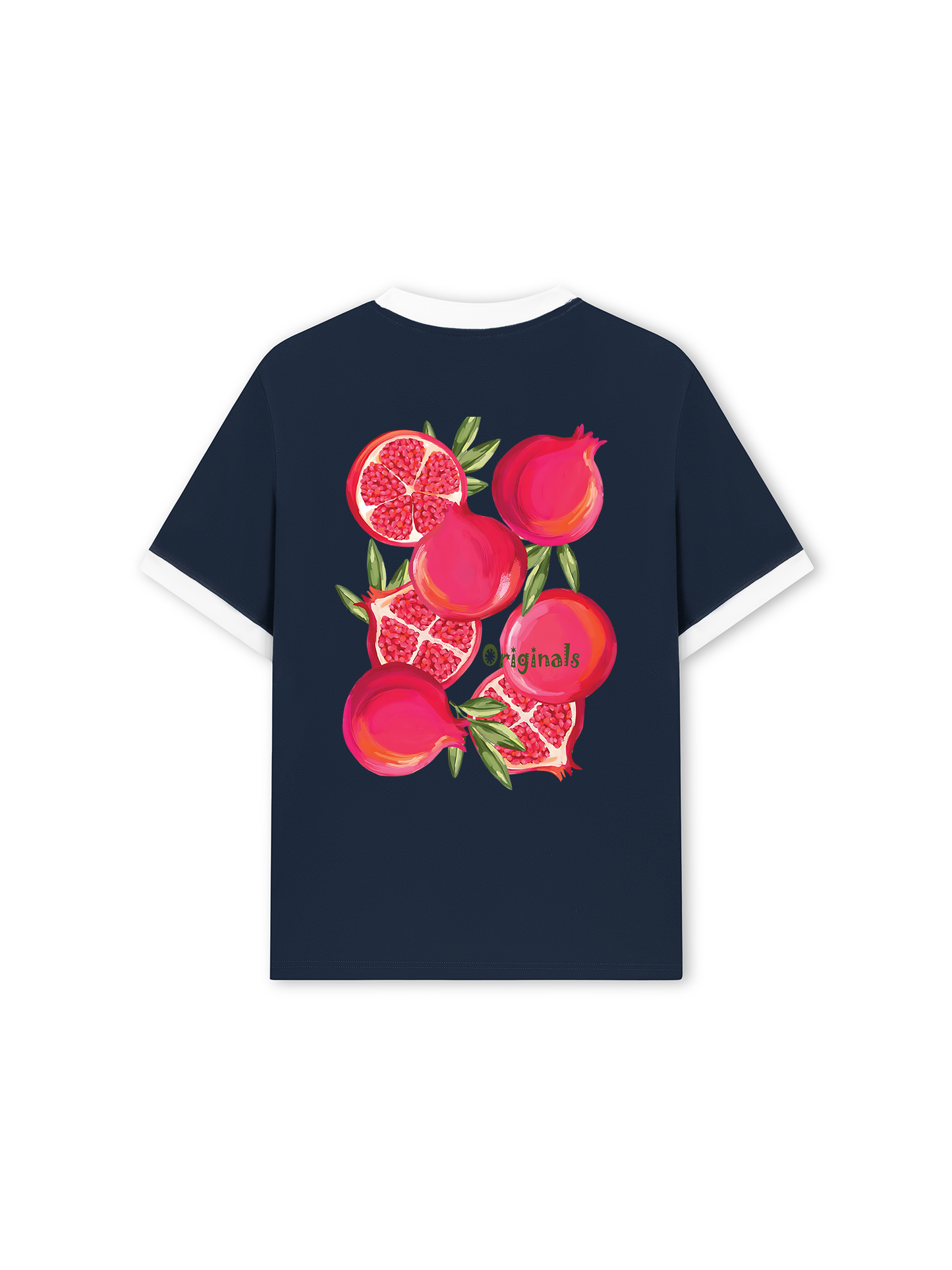 Áo Thun Ringer Relaxed Fit Summer Vibes Punica