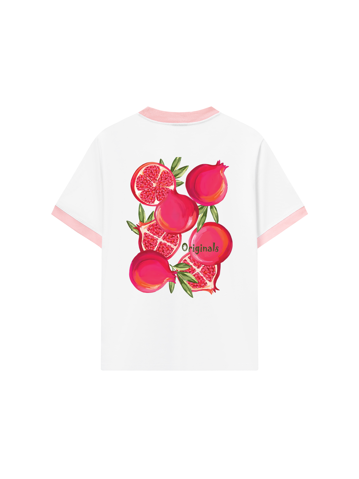 Áo Thun Ringer Relaxed Fit Summer Vibes Punica