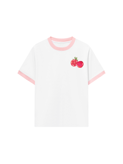 Áo Thun Ringer Relaxed Fit Summer Vibes Punica