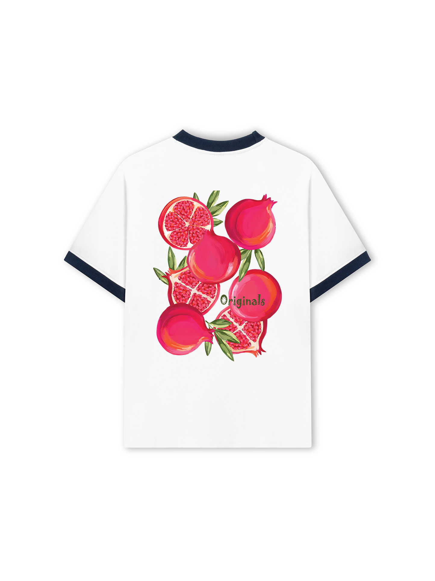 Áo Thun Ringer Relaxed Fit Summer Vibes Punica