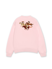 Áo Sweater Nỉ Hai Da Cow Horse