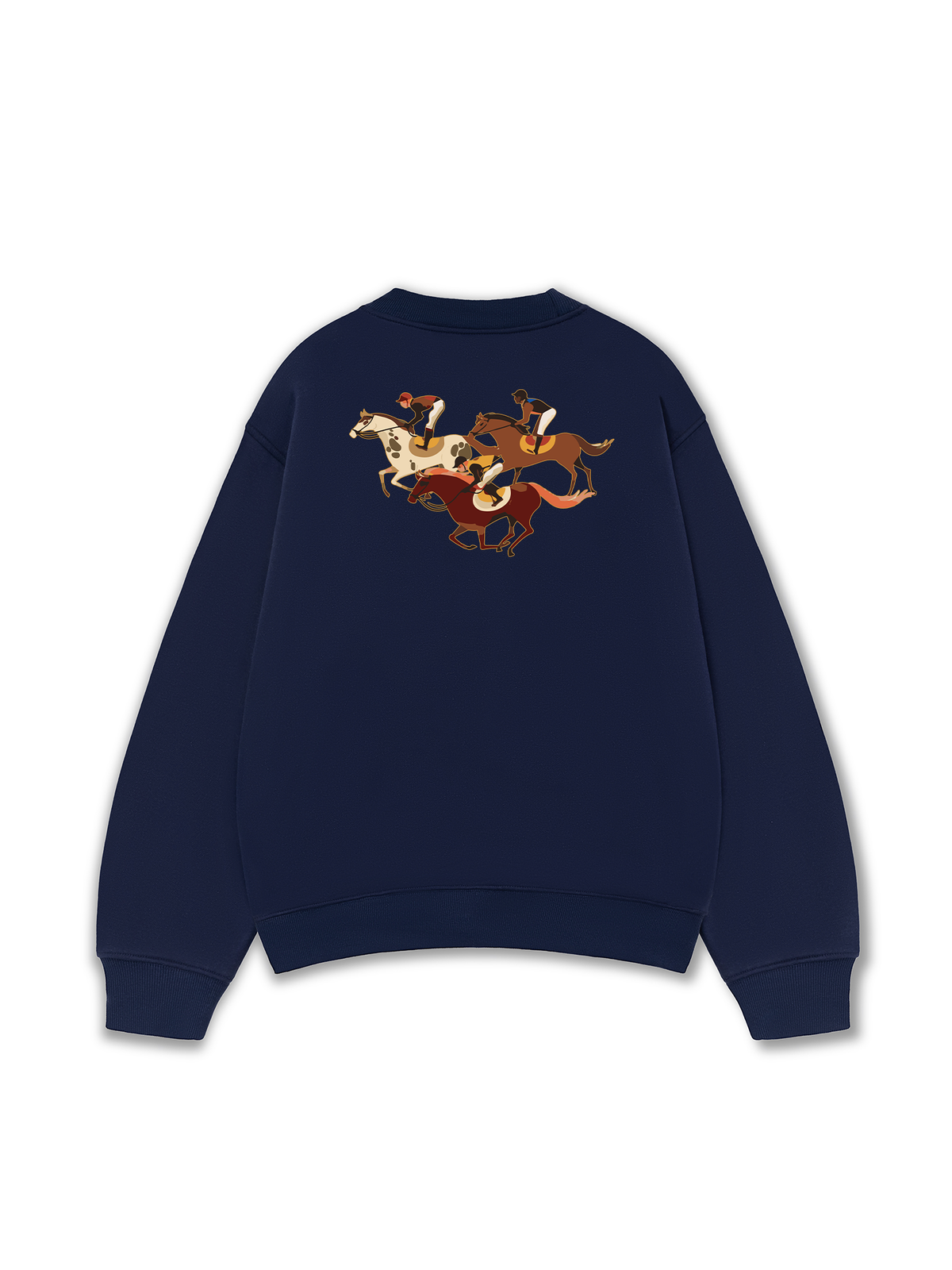 Áo Sweater Nỉ Hai Da Cow Horse