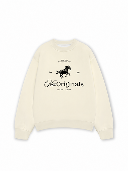 Áo Sweater Nỉ Hai Da New Originals Horse